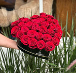 Box Corazon Rosas Importadas