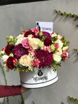 Box Rosas Importadas y Crisantemos