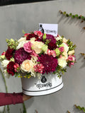 Box Rosas Importadas y Crisantemos