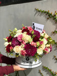 Box Rosas Importadas y Crisantemos